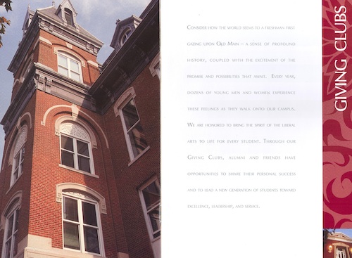 Franklin College Brochure