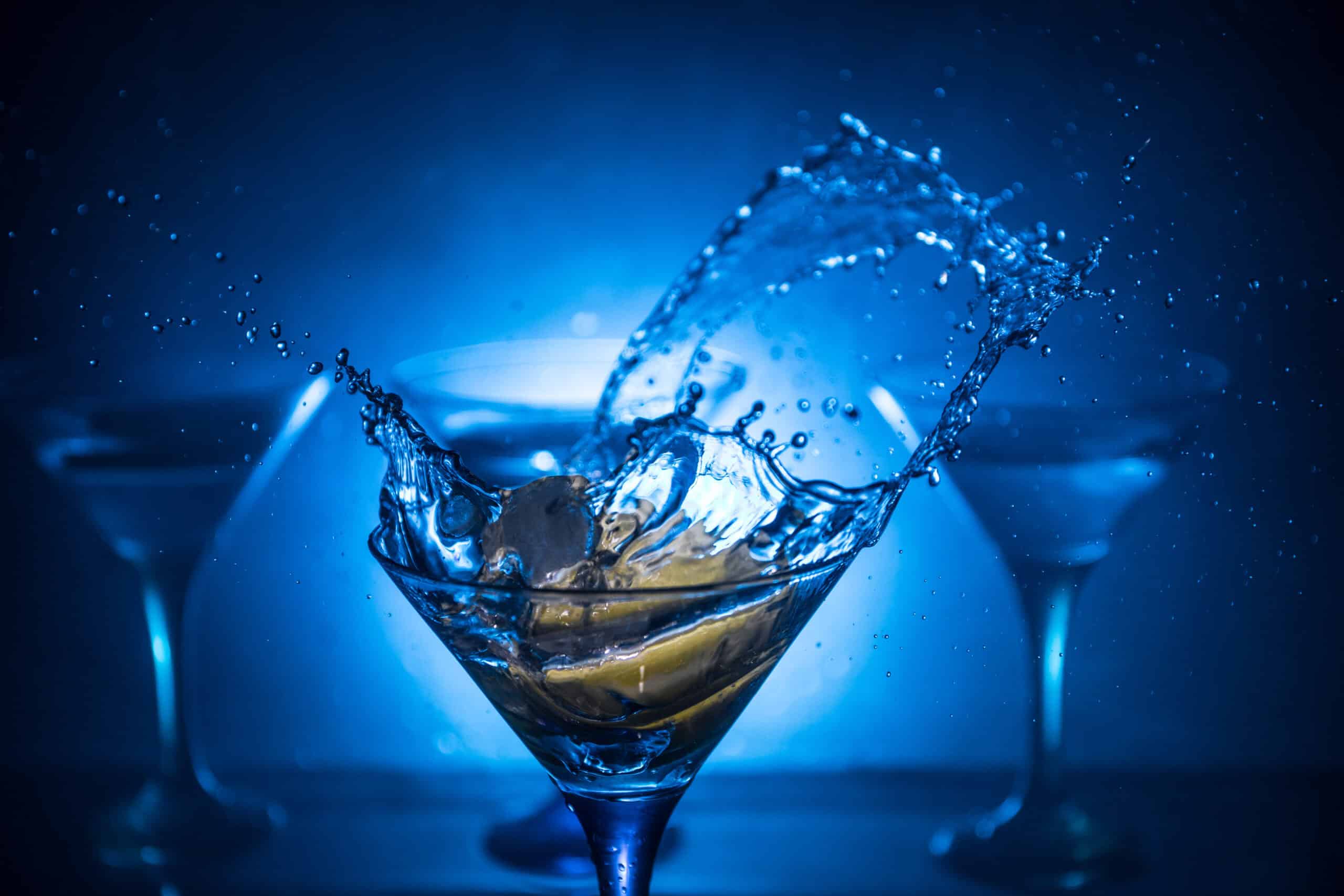 Drink at riverfront district
