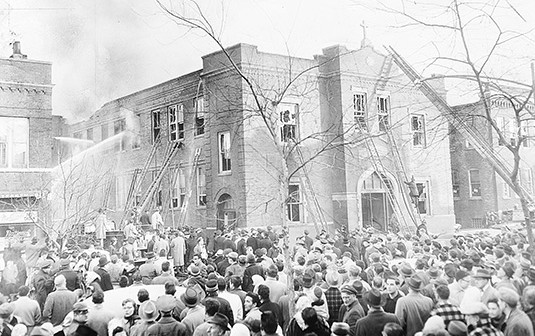 our lady school fire